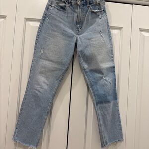 Abercrombie & Fitch Light Blue Straight Leg Jeans